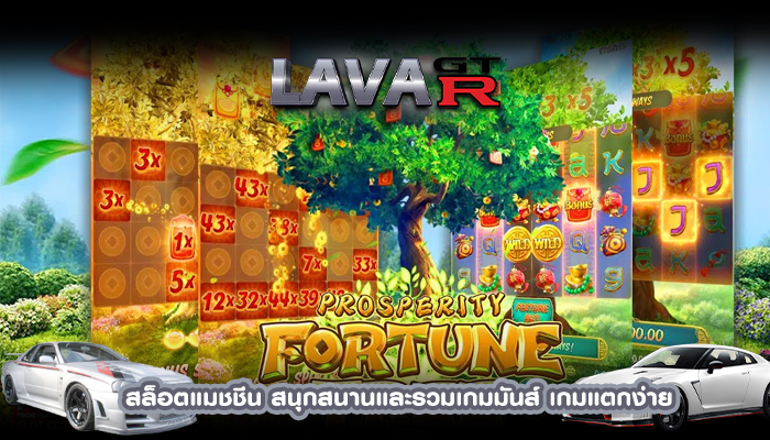 สล็อตแมชชีน สนุกสนานและรวมเกมมันส์ เกมแตกง่าย