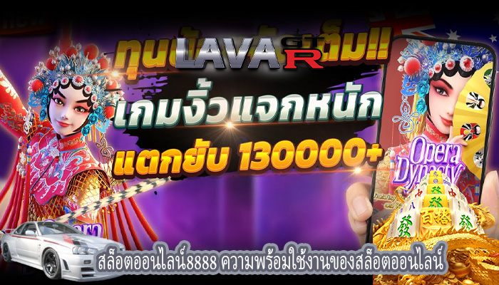 สล็อตออนไลน์8888 ความพร้อมใช้งานของสล็อตออนไลน์